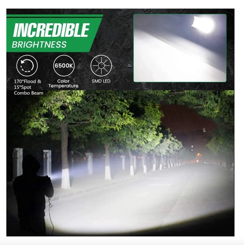 FOCOS LED NEBLINERO BARRA RECTA 120W - 6