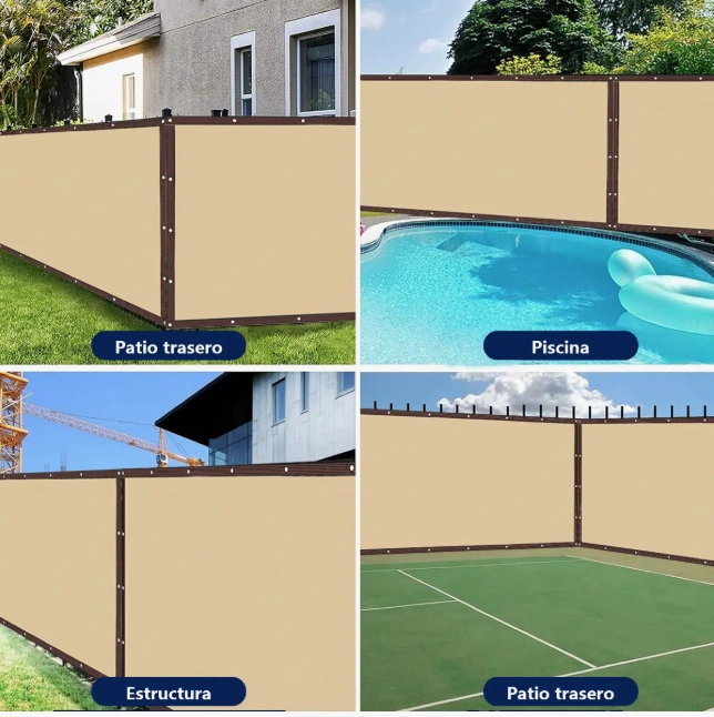 VALLA DE PROTECCION PRIVACIDAD CON FIJACIONES 1X5MTS - 7