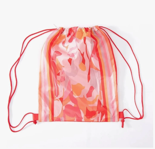 TOALLA DE ALGODON CON ESTAMPADO Y BOLSA - 4
