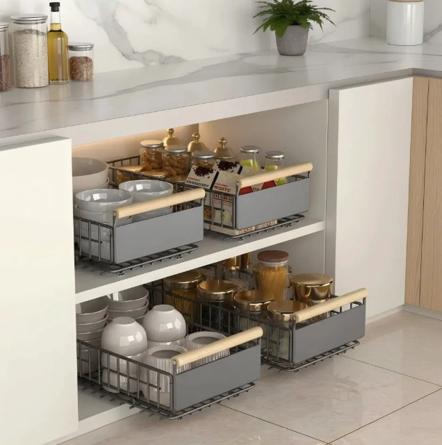 2PCS ORGANIZADOR DE GABINETE EXTRAIBLE - 1