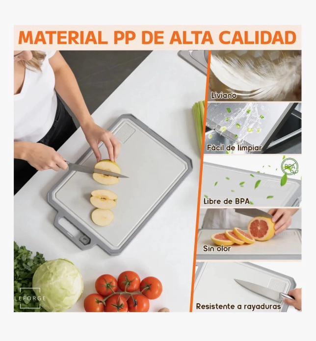 TABLA DE CORTAR PICAR REVERSIBLE - 4