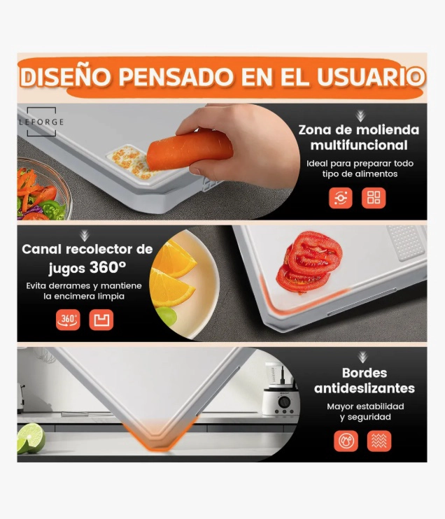 TABLA DE CORTAR PICAR REVERSIBLE - 5