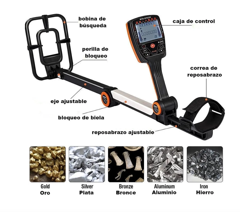 DETECTOR DE METALES PLEGABLE - 4