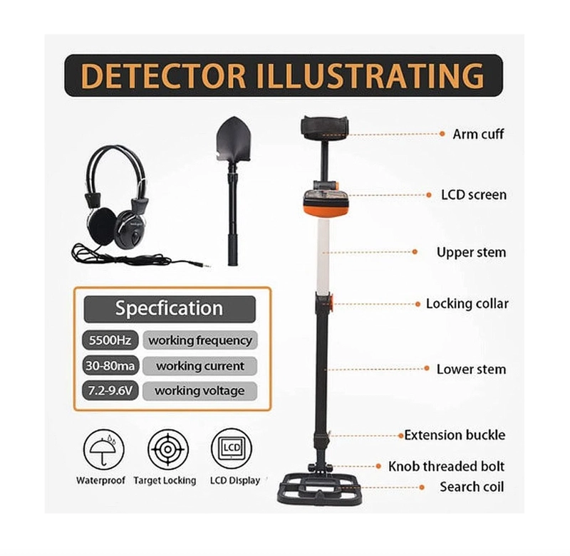 DETECTOR DE METALES PLEGABLE - 6