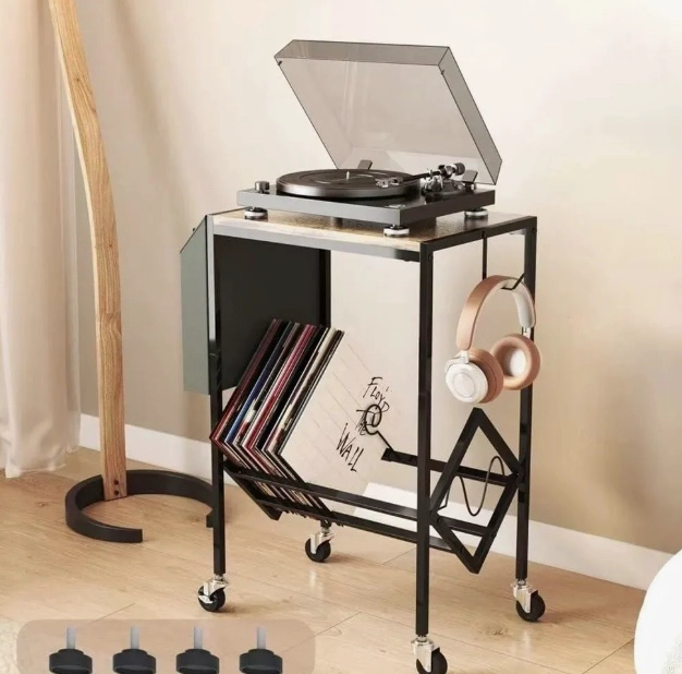 ORGANIZADOR METALICO PARA TOCADISCOS - 1