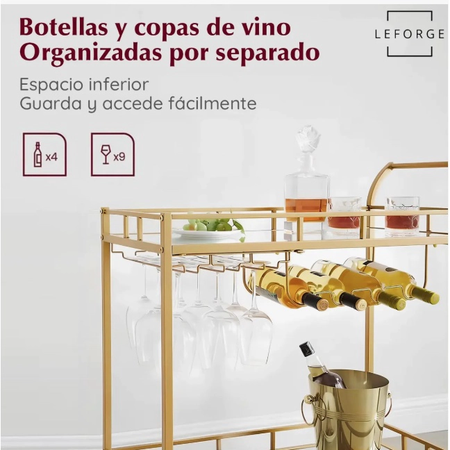 CARRO BAR COCINA ORGANIZADOR - 7