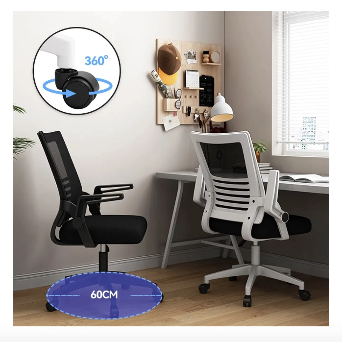 SILLA ESCRITORIO ERGONOMICA ACOLCHADA - 5