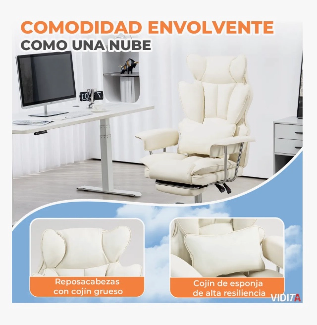 SILLA ESCRITORIO EJECUTIVA - 7