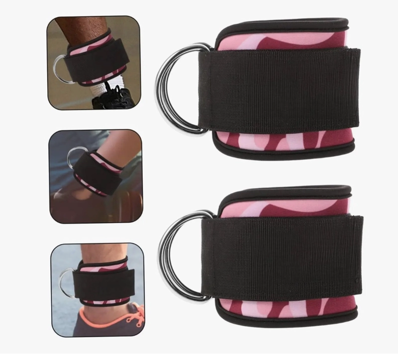 PAR TOBILLERAS POLEA PARA GIMNASIO - 3