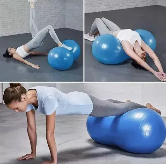 BALON OVALADO PILATES/YOGA 90X45CM - 2