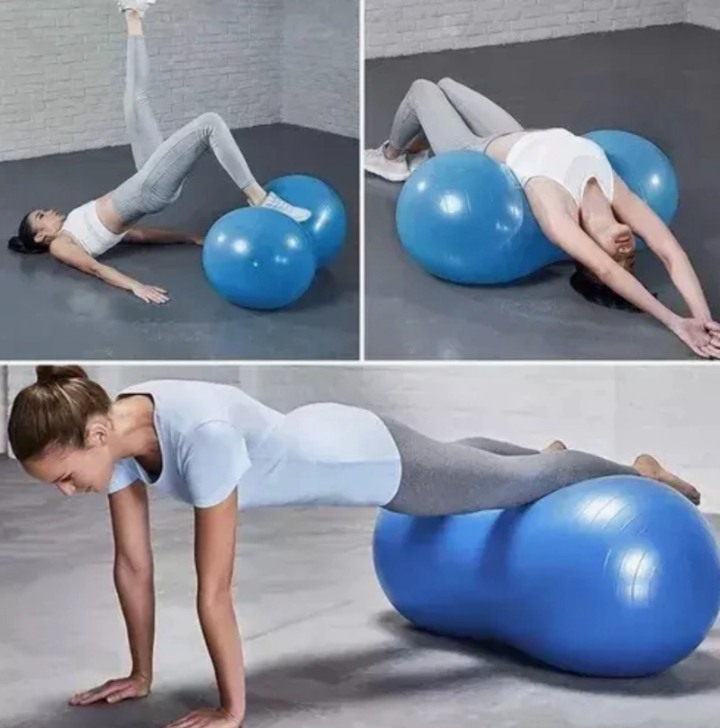 BALON OVALADO PILATES/YOGA 90X45CM - 5