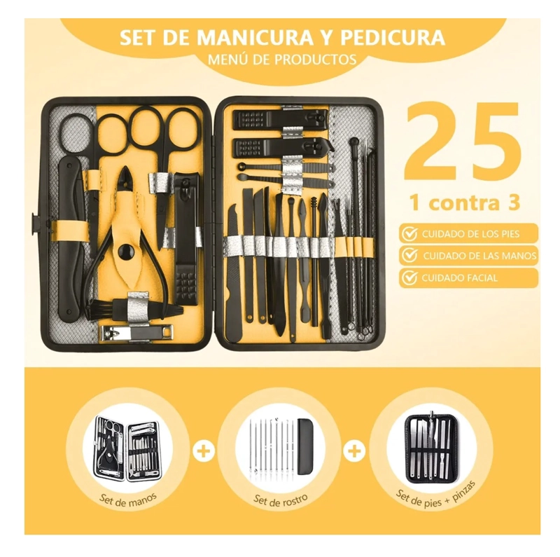SET MANICURE KIT UÑAS DE ASEO - 2