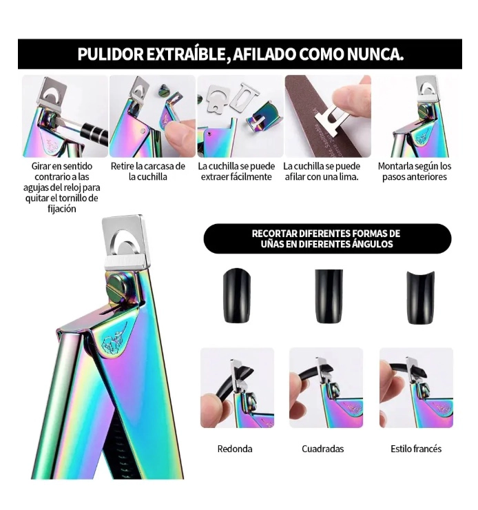 KIT DE MANICURA Y PEDICURA PROFESIONAL - 4