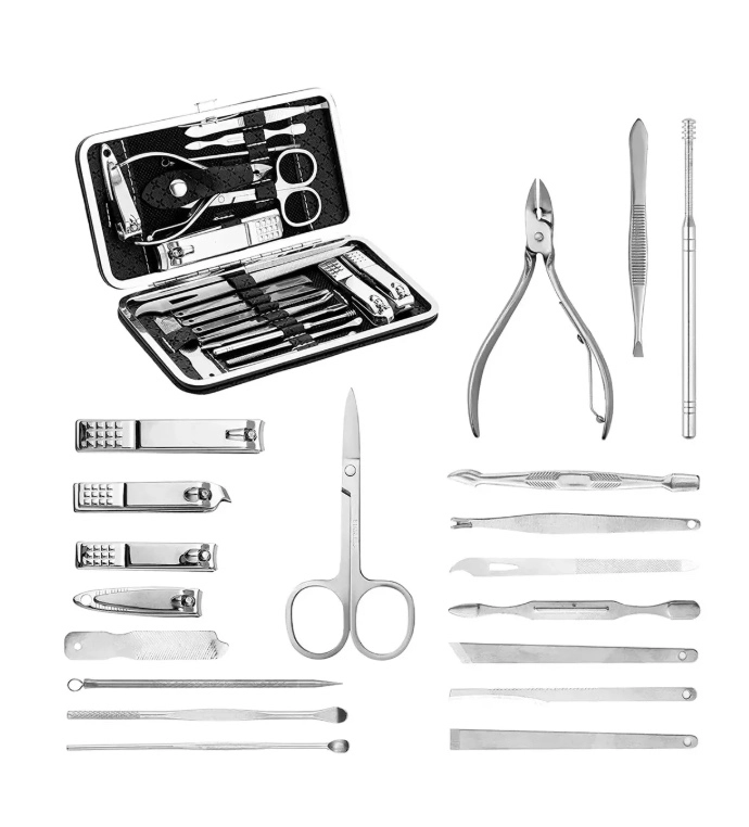 KIT MANICURE Y PEDICURE 19 PIEZAS - 2