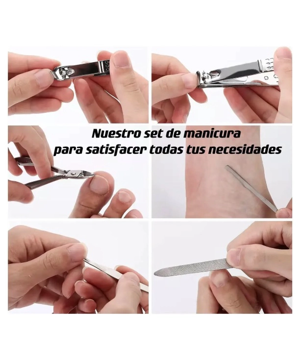 KIT MANICURE Y PEDICURE 19 PIEZAS - 3