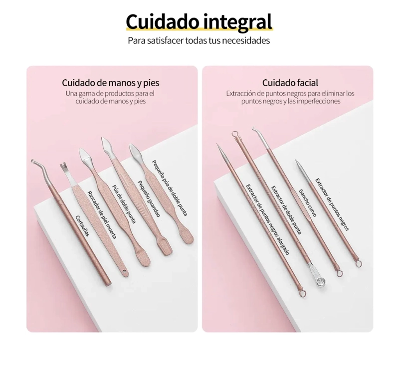 SET MANICURE PEDICURE 30PZ - 8