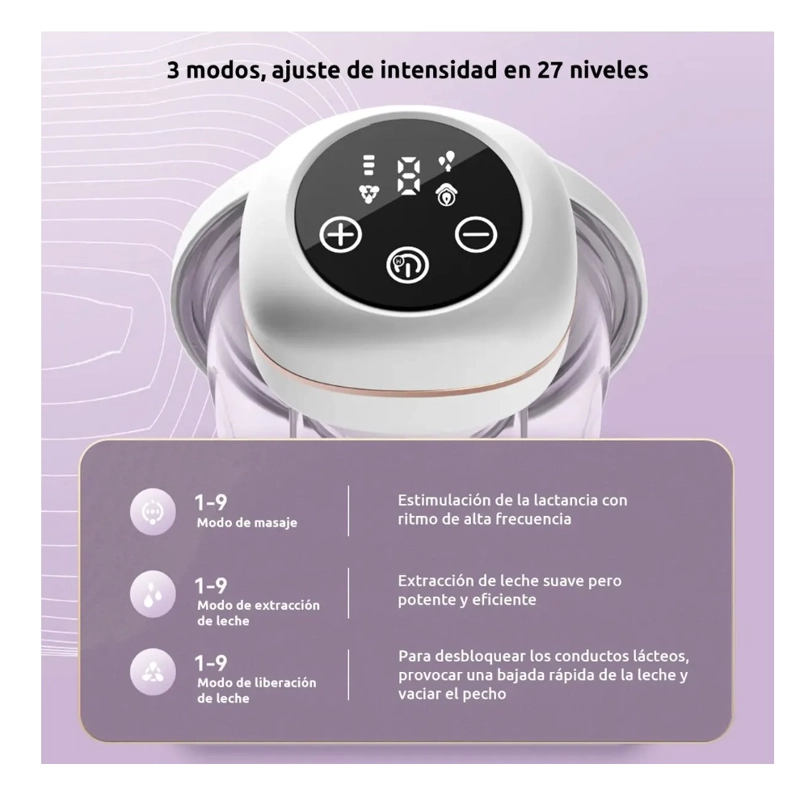 EXTRACTOR DE LECHE ELE CTRICO PORTATIL - 2