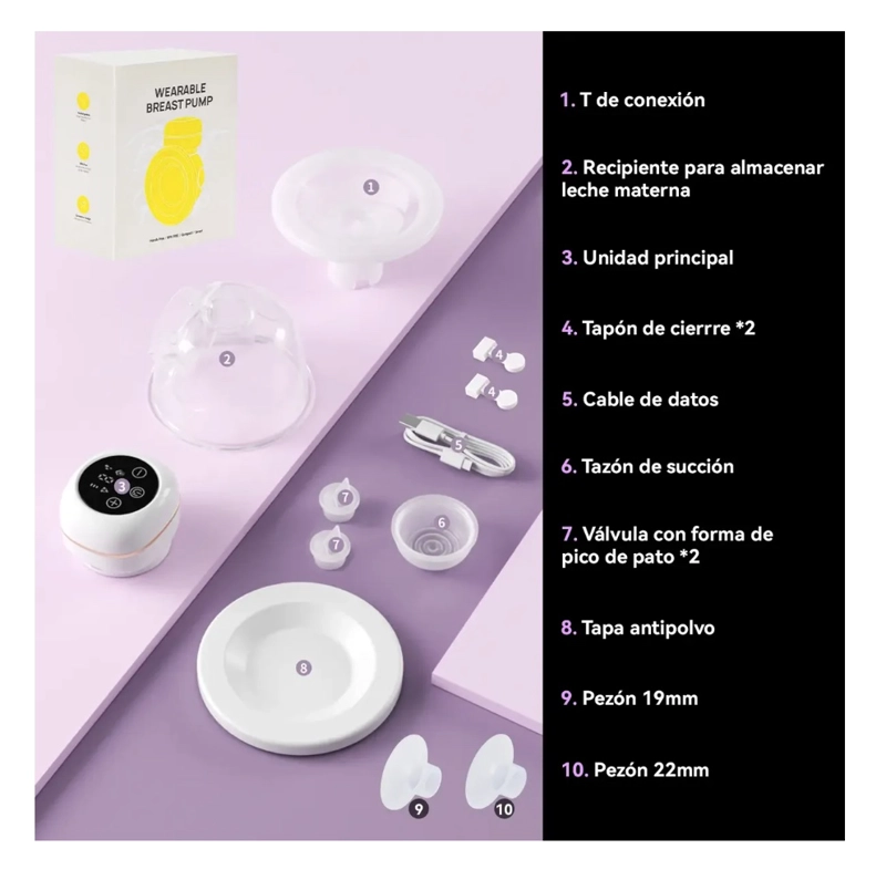 EXTRACTOR DE LECHE ELE CTRICO PORTATIL - 7