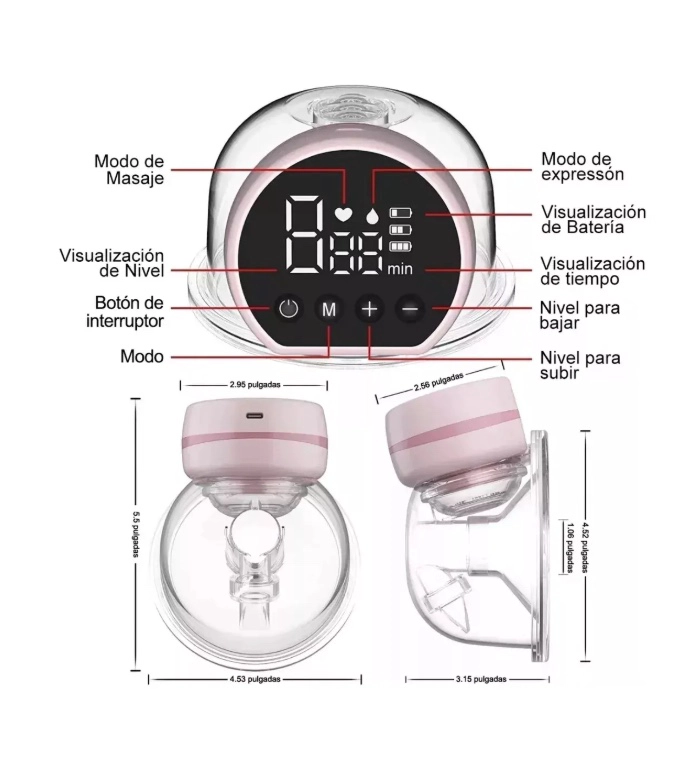 EXTRACTOR DE LECHE ELE CTRICO PORTATIL - 6