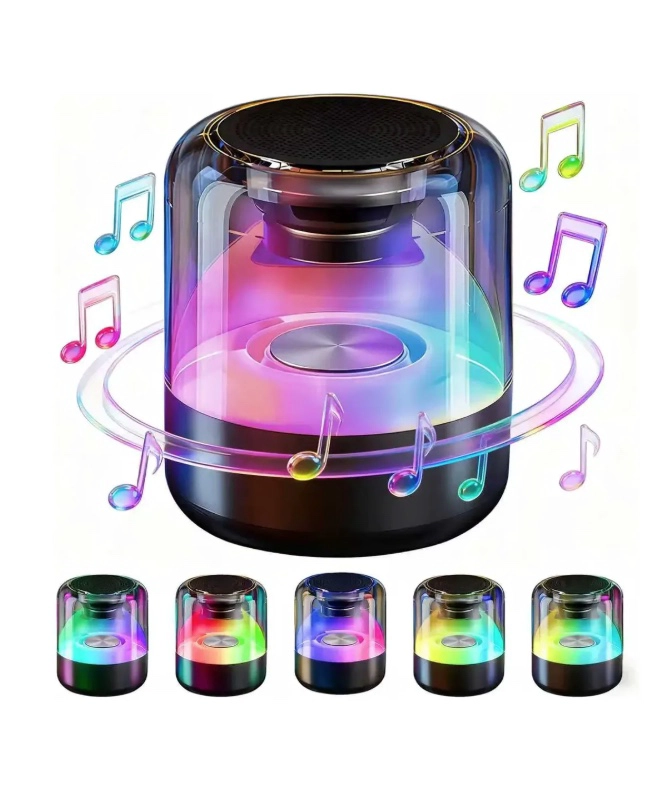 PARLANTE BLUETOOTH PORTATIL RGB - 1