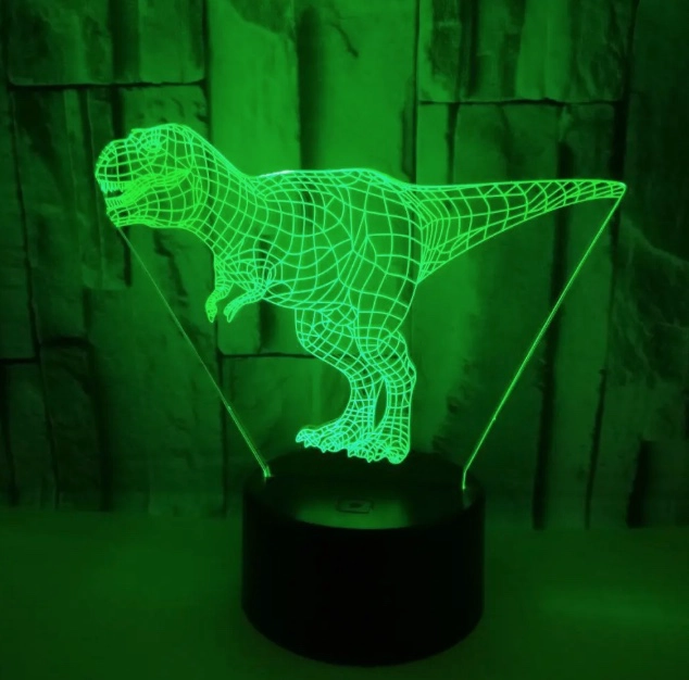 DINOSAURIO 3D NIGHT LIGHT - 3