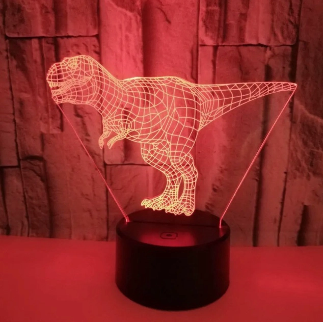 DINOSAURIO 3D NIGHT LIGHT - 6