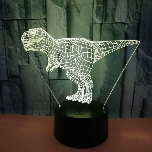 DINOSAURIO 3D NIGHT LIGHT - 7