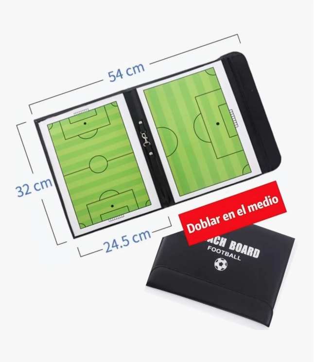 PIZARRA TACTICA ENTRENADOR DE FUTBOL MAGNE TICA - 3