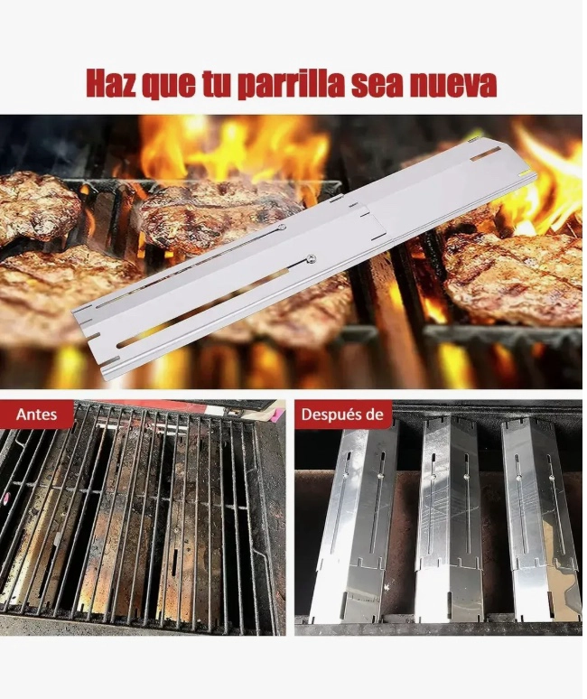 DIFUSOR DE FUEGO AJUSTABLE DE CALOR - 6