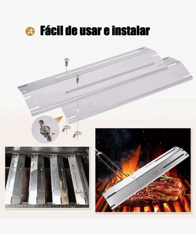 DIFUSOR DE FUEGO AJUSTABLE DE CALOR - 7