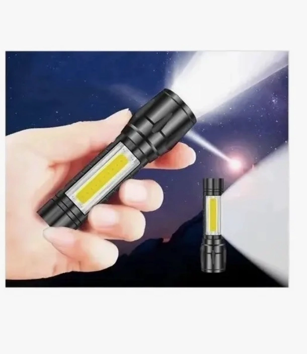 2X MINI LINTERNA LED TACTICA LINTERNA RECARGABLE - 2