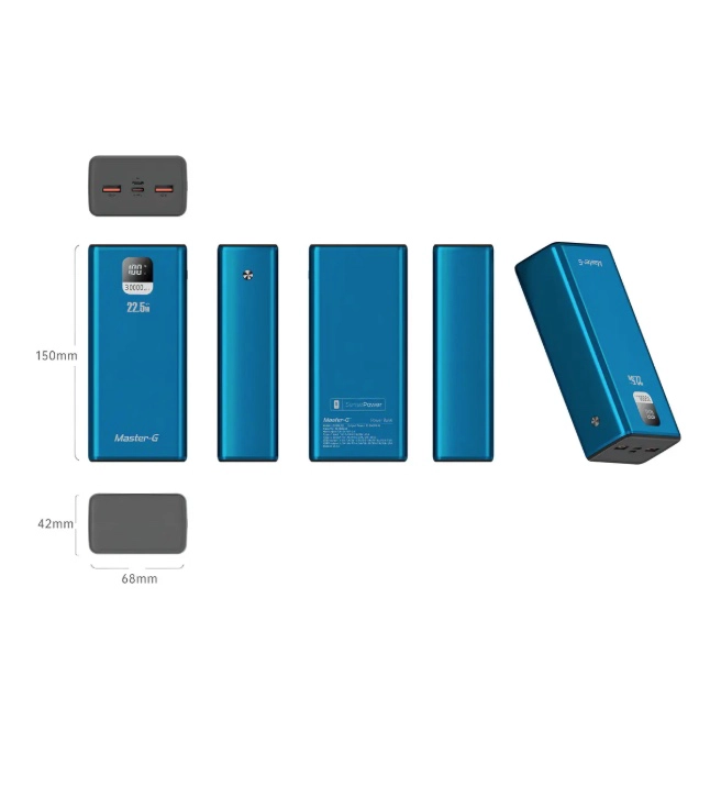 BATERIA EXTERNA POWER BANK 30000 MAH - 4