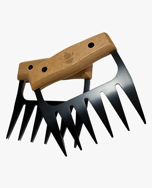 PACK SET ASADO PARRILLA 10 UDS + 2 GARRAS DE OSO - 2