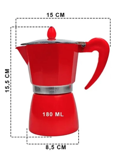 CAFETERA ITALIANA ALUMINIO - 2
