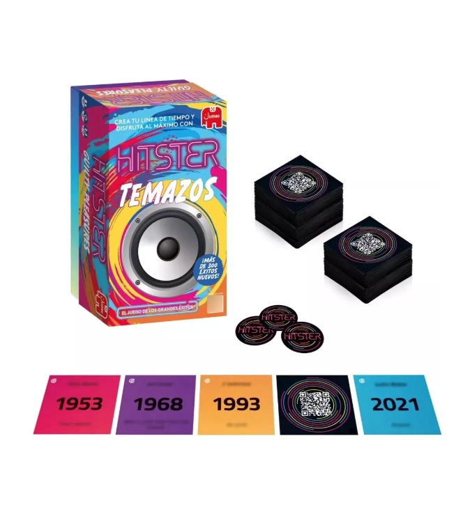 JUEGO DE MESA HITSTER TEMAZOS - 2
