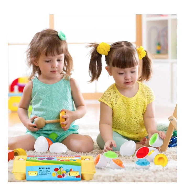 JUGUETE PARA NIÑOS HUEVOS MONTESSORI - 5