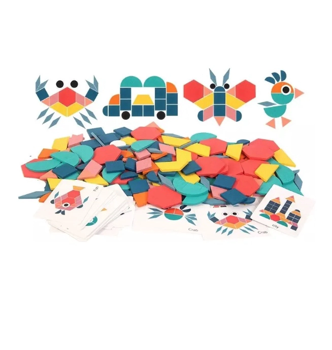 ROMPECABEZA TANGRAM MONTESSORI - 6