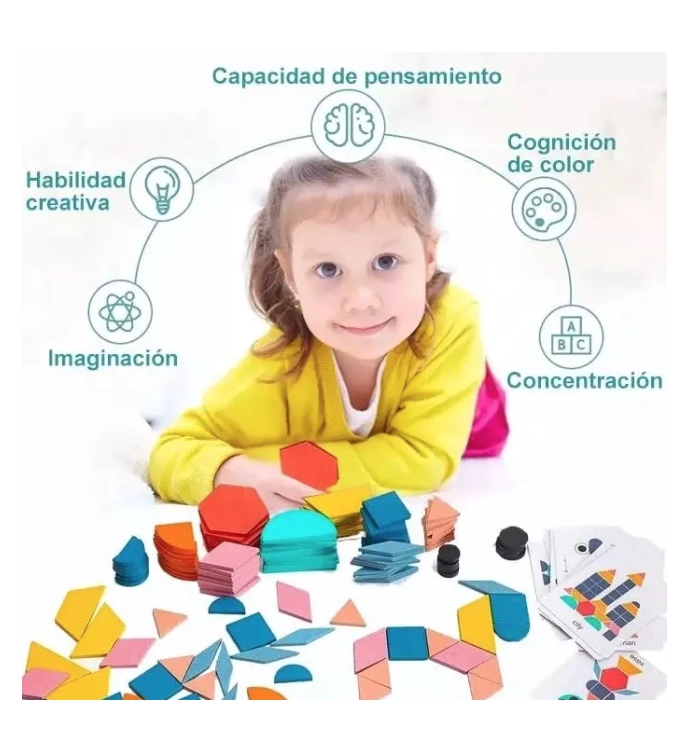 ROMPECABEZA TANGRAM MONTESSORI - 7
