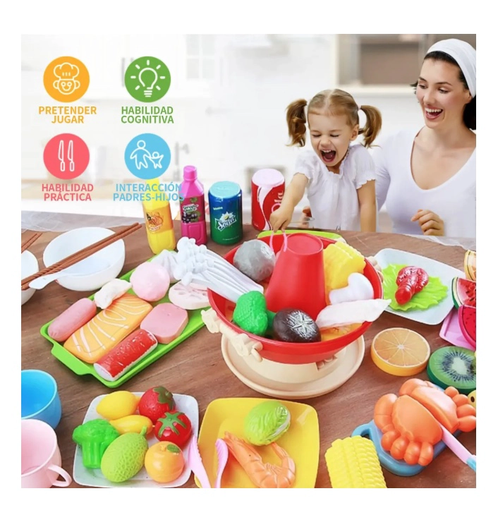 101 PZS JUGUETES COCINA PARA NINOS - 3