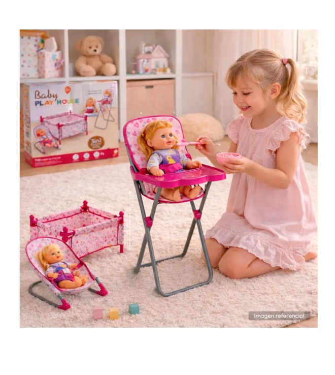 SET JUEGO PARA MUÑECAS 3 EN 1 - 2