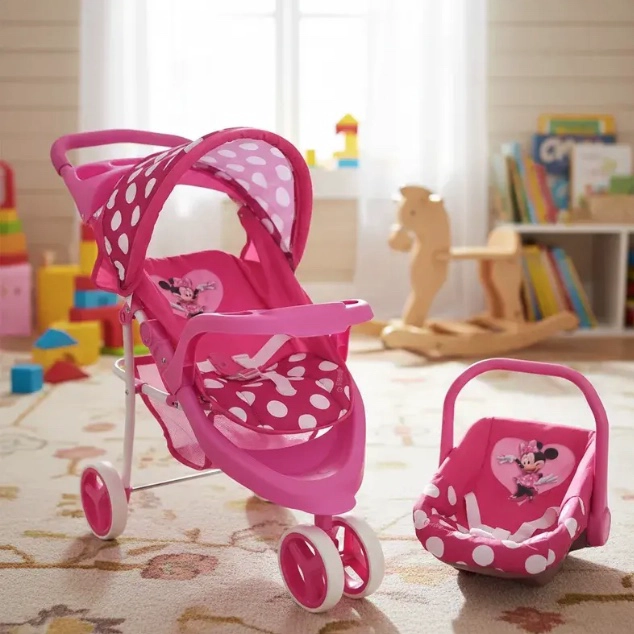 COCHE TRAVEL JOGGER DE JUGUETE PARA MUÑECA - 1