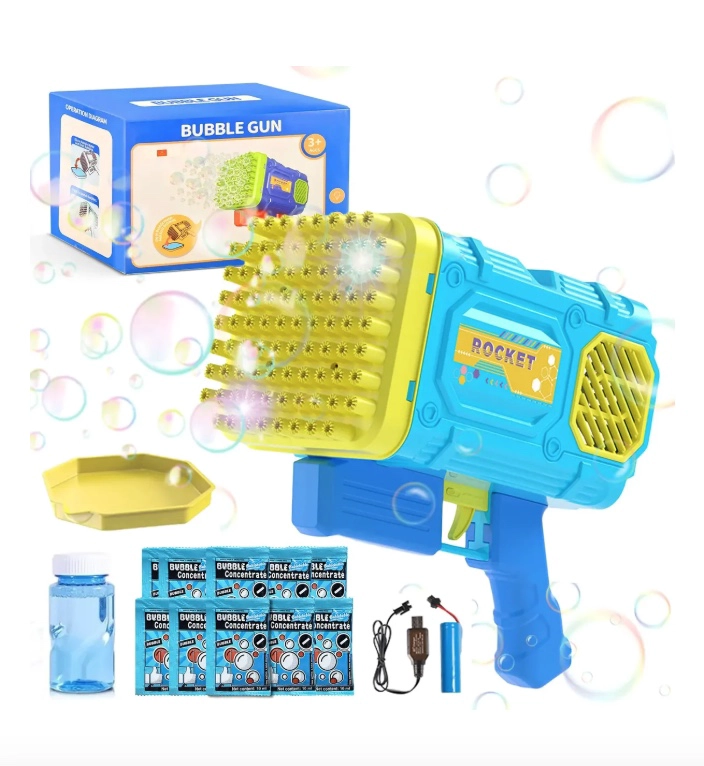 PISTOLA LANZA BURBUJAS - 1