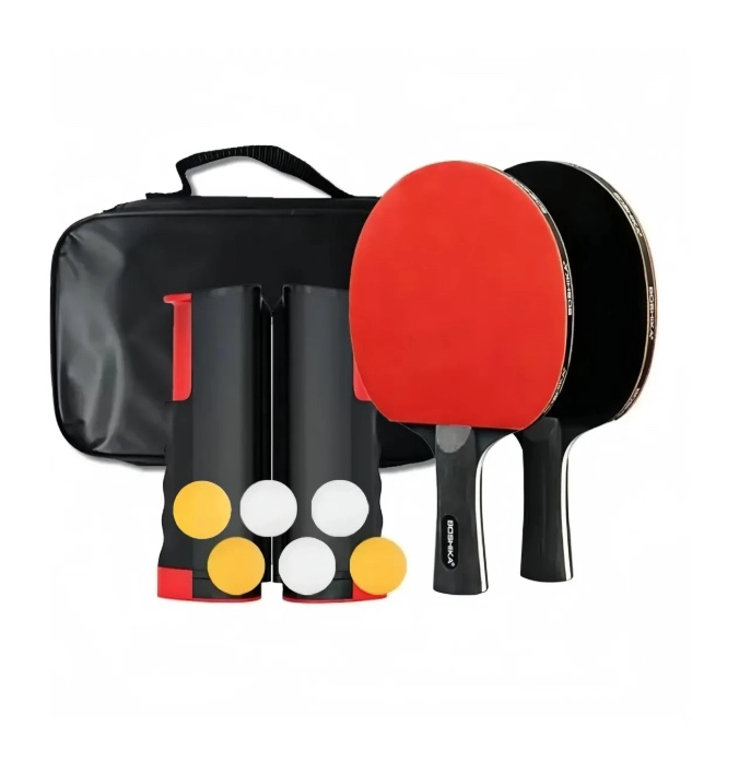 SET PING PONG 2 PALETAS + 6 PELOTAS + RED - 2