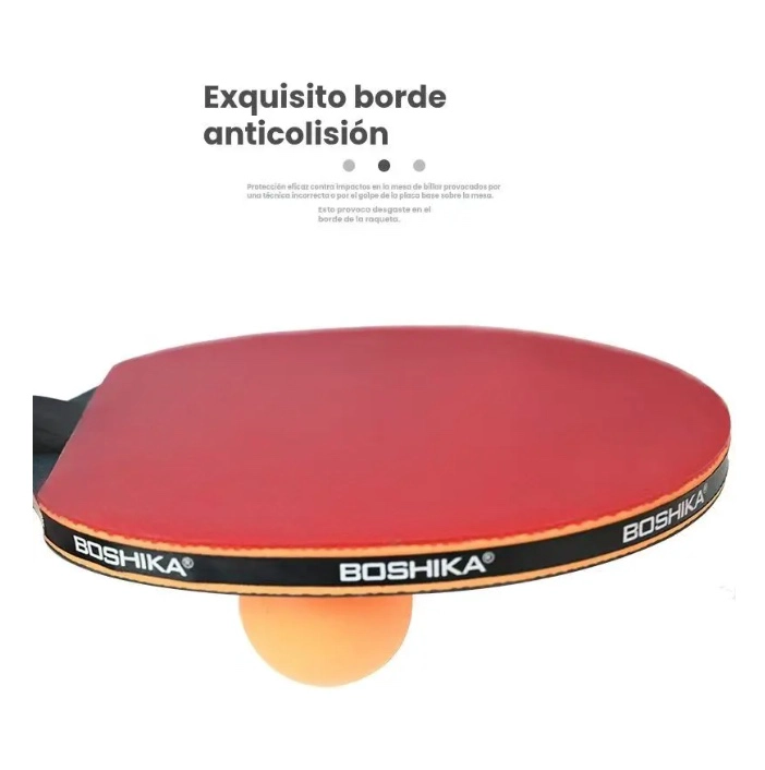 SET PING PONG 2 PALETAS + 6 PELOTAS + RED - 3