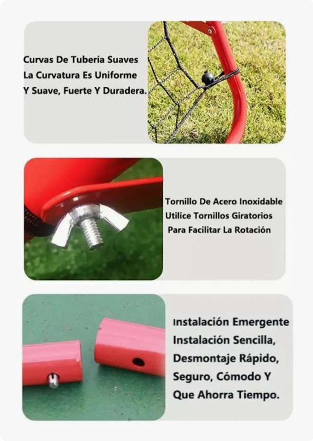 RED REBOTADOR DE ENTRENAMIENTO DE FUTBOL - 6