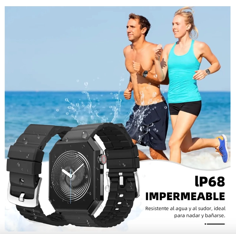 1.95'' RELOJ INTELIGENTE PARA HOMBRE Y MUJER - 3