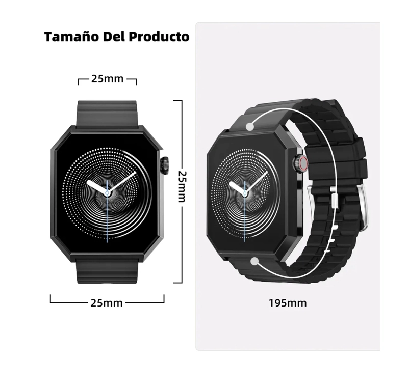 1.95'' RELOJ INTELIGENTE PARA HOMBRE Y MUJER - 6