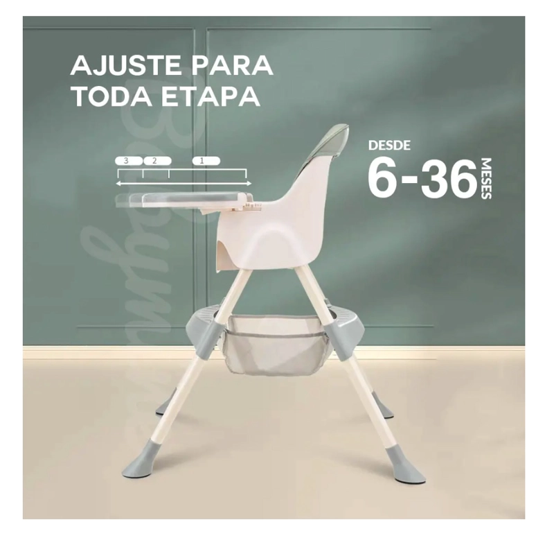 SILLA DE COMER BEBE  2 EN 1 - 4