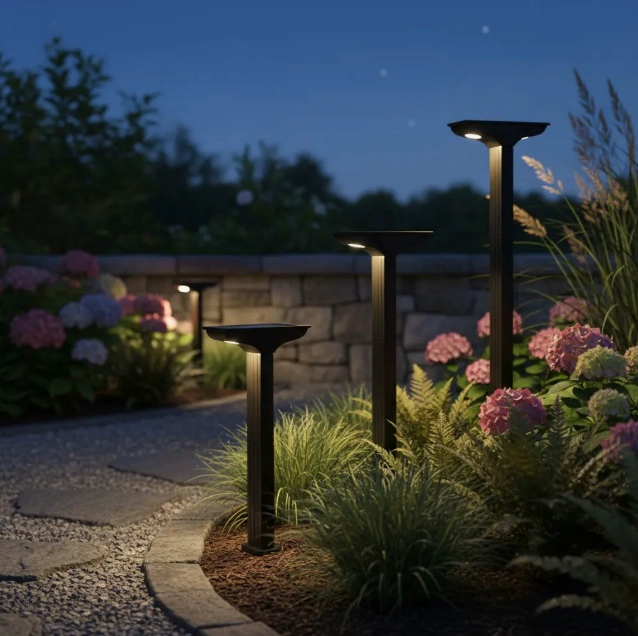 LUCES SOLARES EXTERIORES ALTA LUMINOSIDAD PARA JARDIN - 1