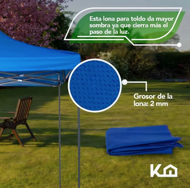 CARPA LONA REPUESTO TOLDO 3X3 - 5